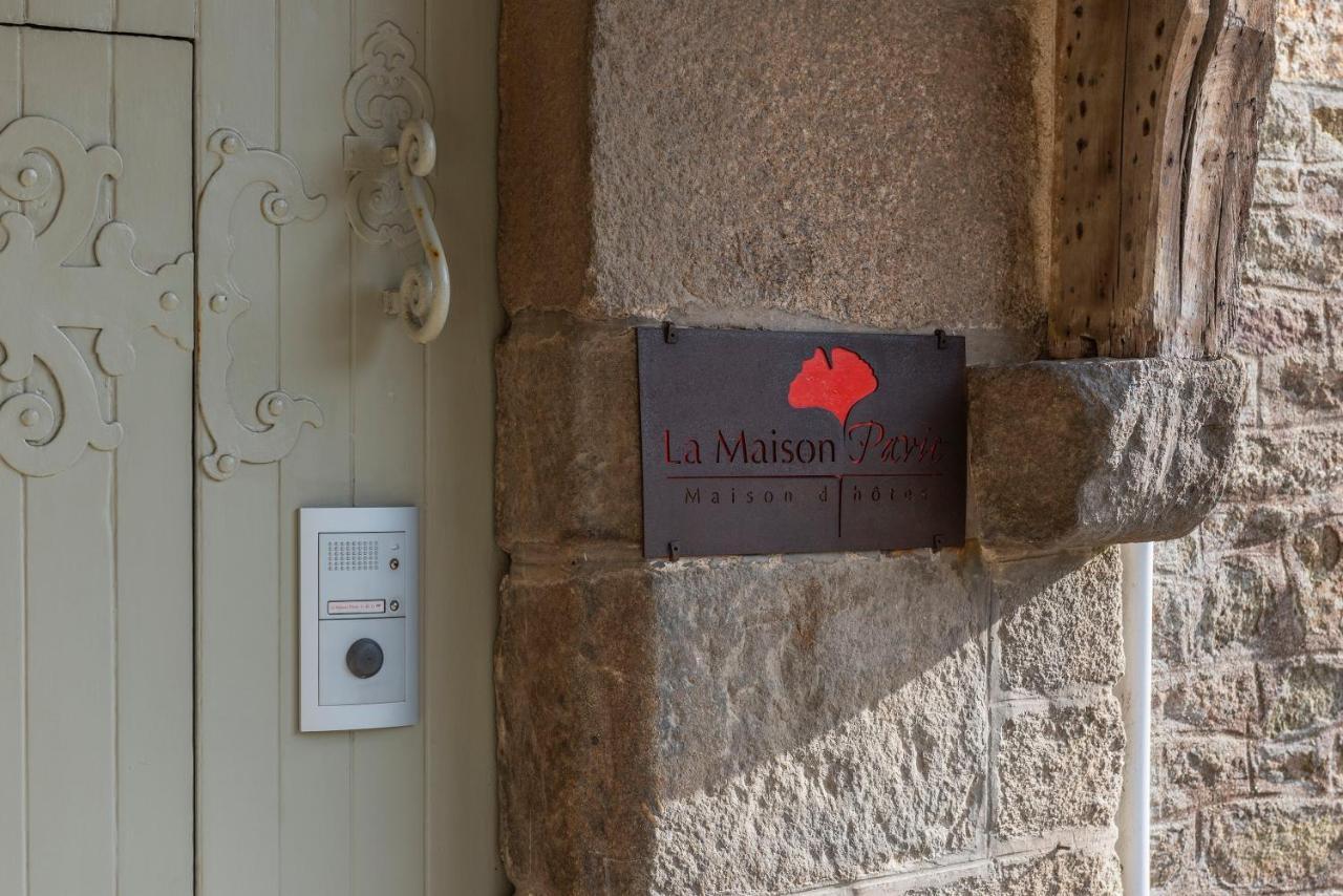 La Maison Pavie Dinan Exteriör bild